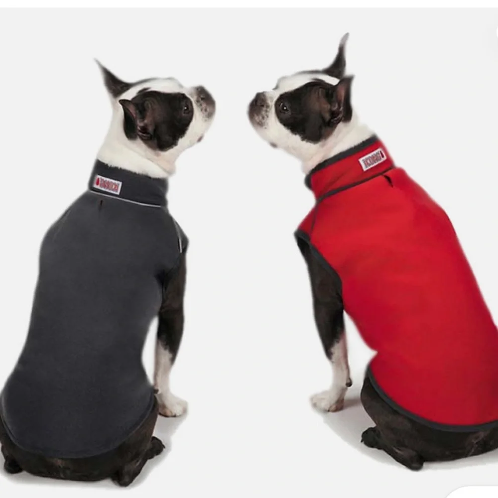KONG Reversible Microfiber Fleece Vest w/Reflective Trim size Small/Medium